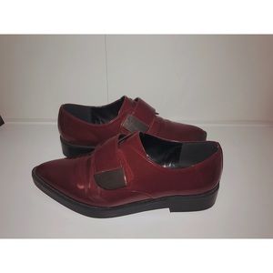 Aldo Leather Oxfords with Velcro Strap